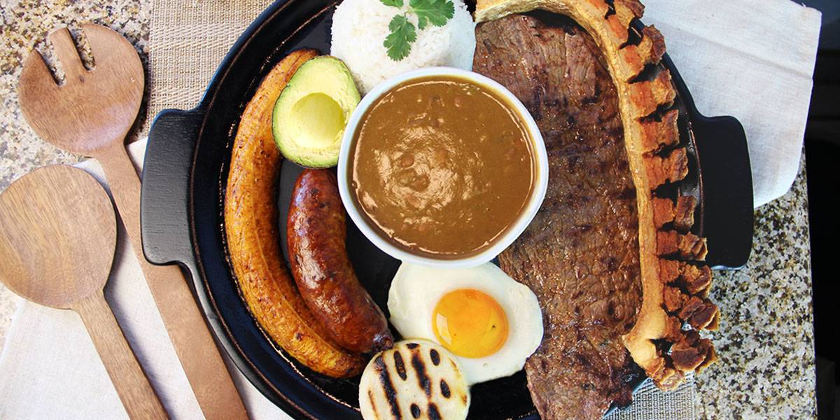 Bandeja Paisa in San Diego - Colombian food